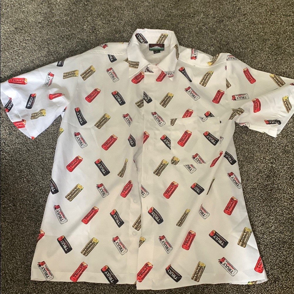 White Truly Seltzer Men's Shirt